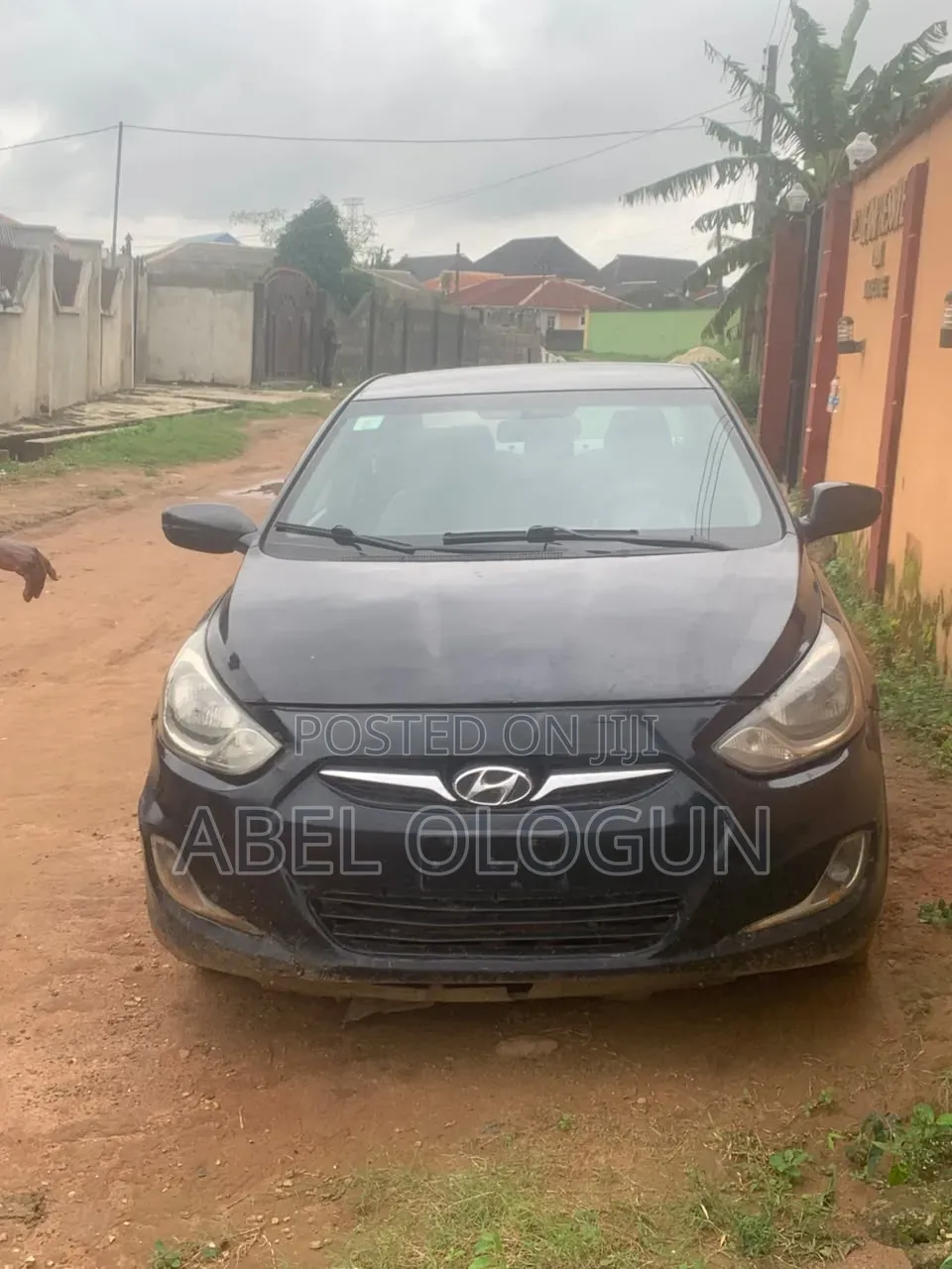 Hyundai Accent 2012 Black