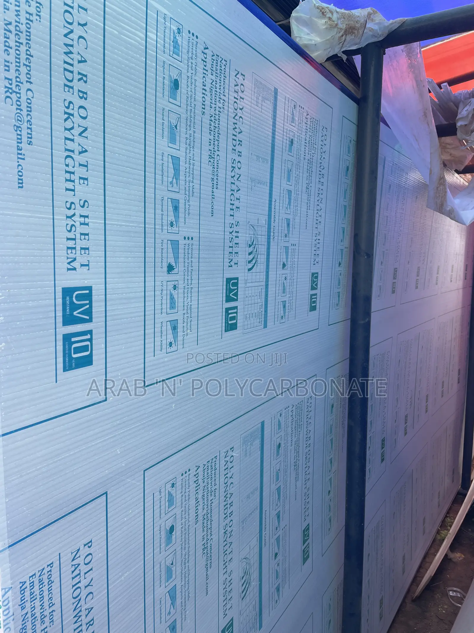 Danpalon Polycarbonate Sheets Depot