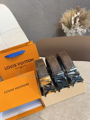 High Demand Luxury Men's Belts Louis Vuitton Best Quality Well Branded