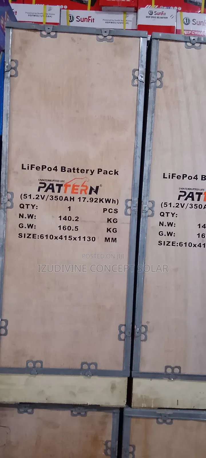 17.5kwh 51.2v Sunfit Lithium Battery