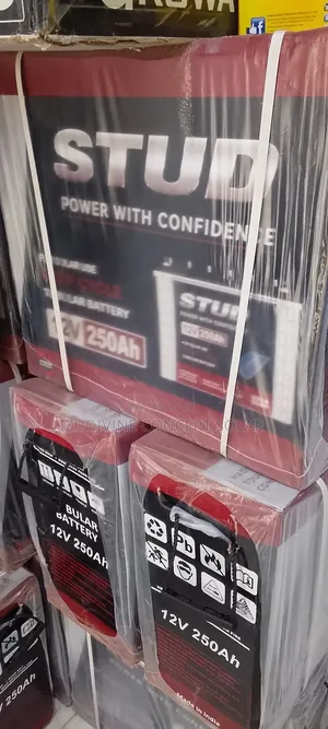 250ah 12v Stud Tubular Battery