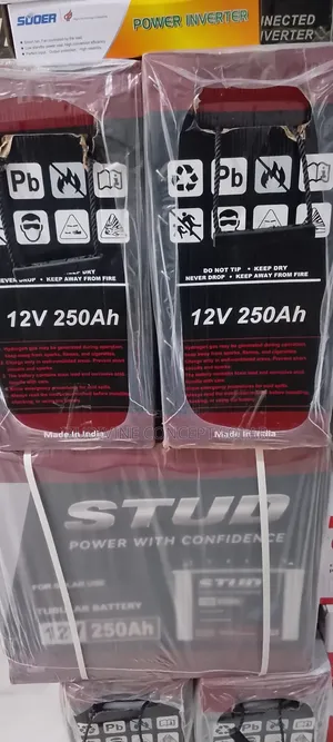 250ah 12v Stud Tubular Battery