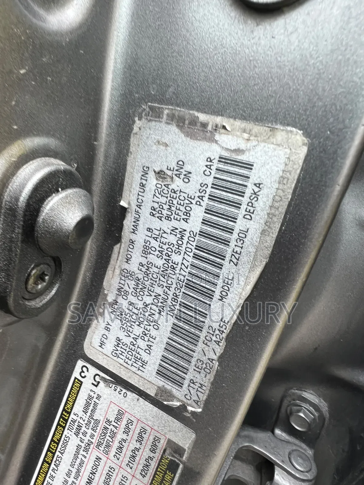 Toyota Corolla LE 2005 Gray