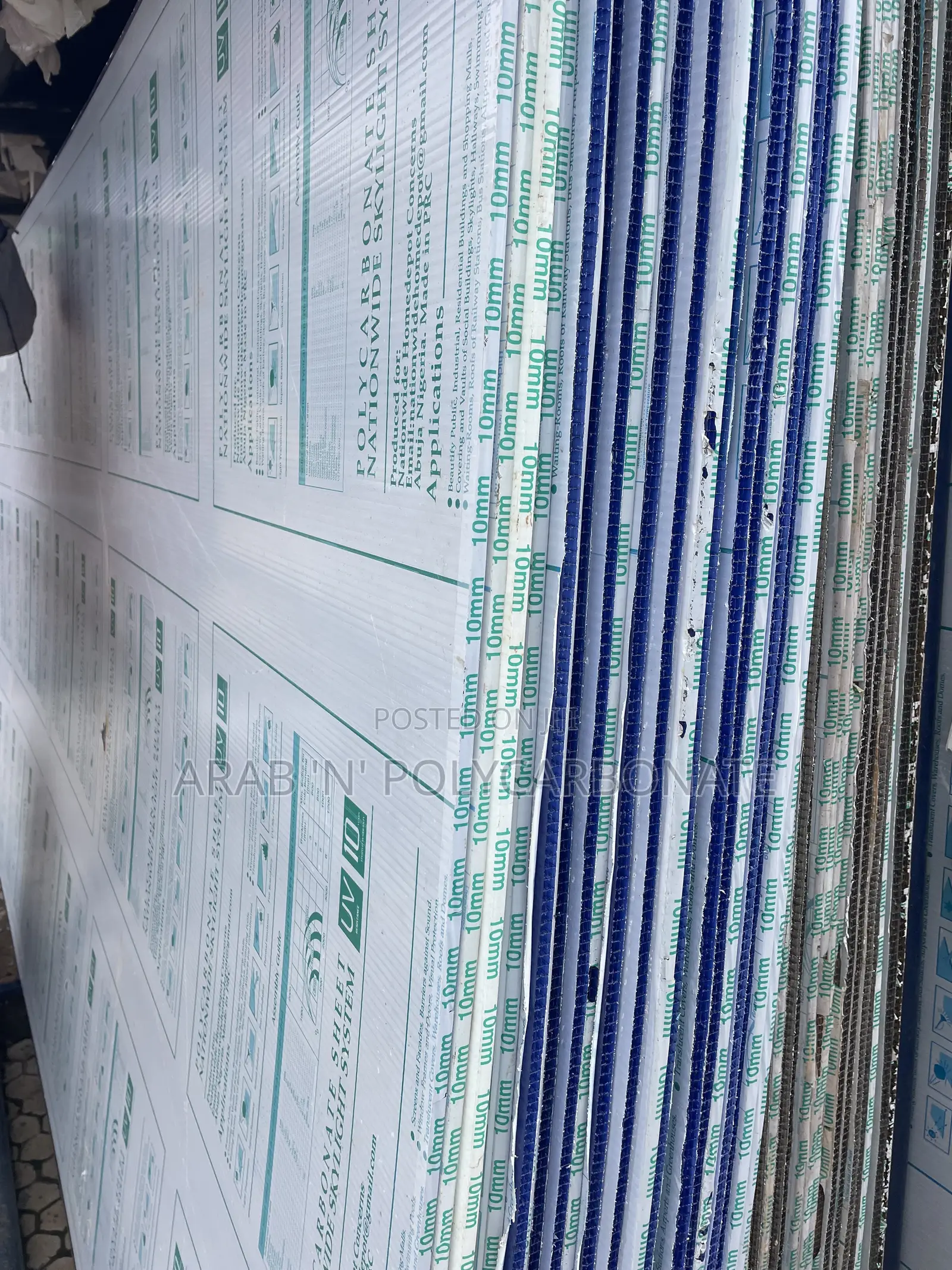 Imported Danpalon Polycarbonate Sheets