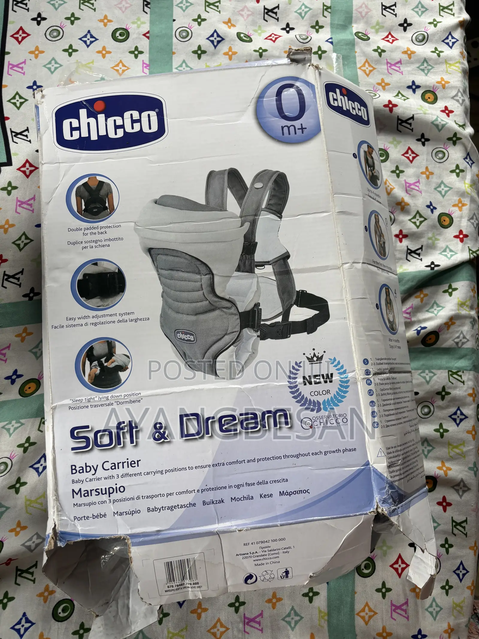 Chicco Soft and Dream Baby Carrier