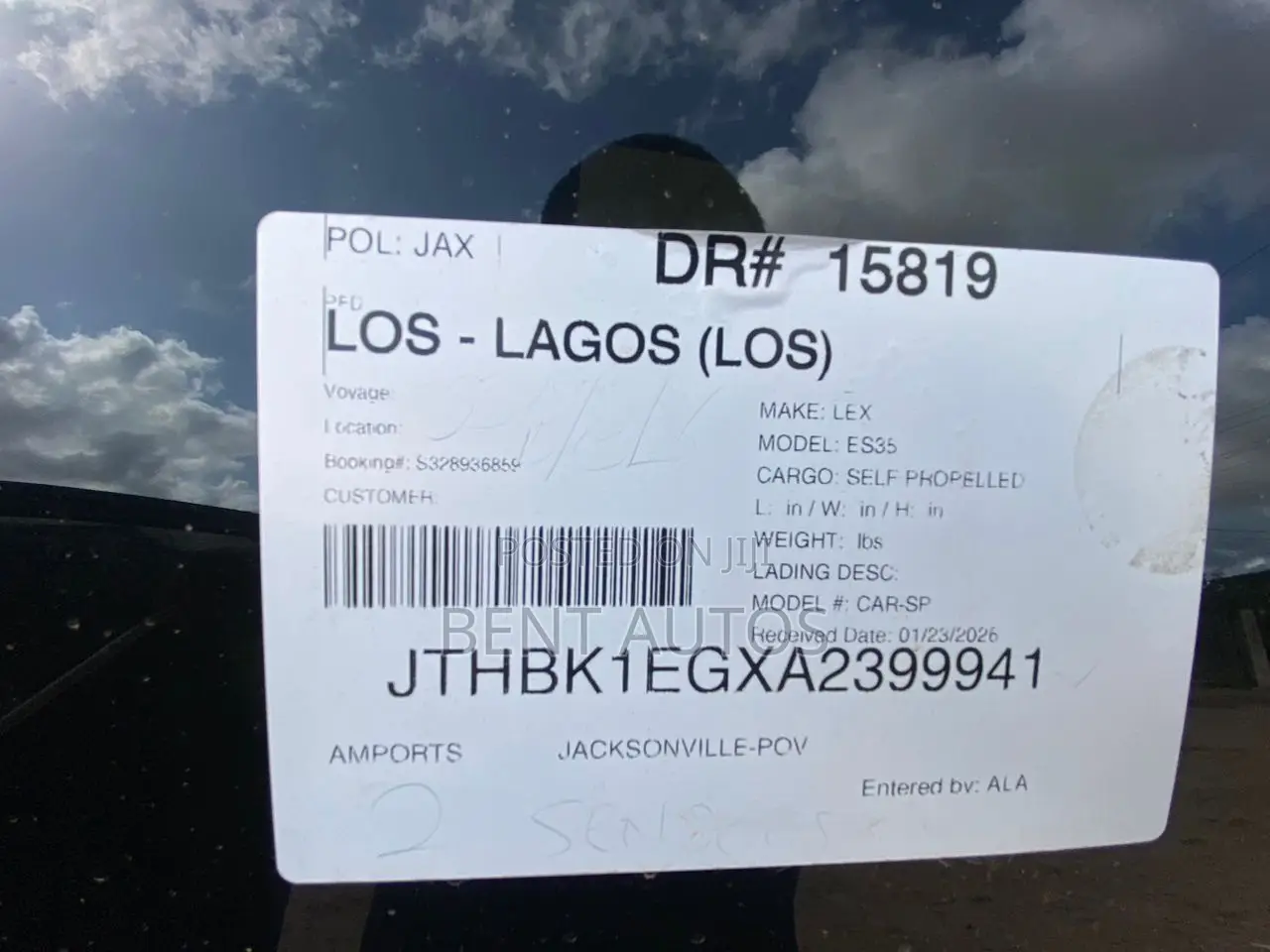 Lexus ES 350 2010 Black