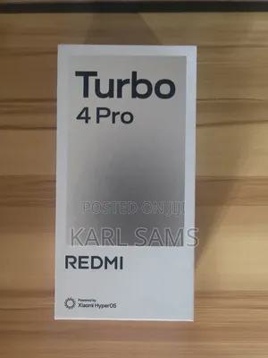 New Xiaomi Redmi Turbo 4 Pro 256 GB Black