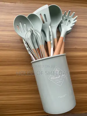 12-Pieces Silicone Kitchen Utensil Set