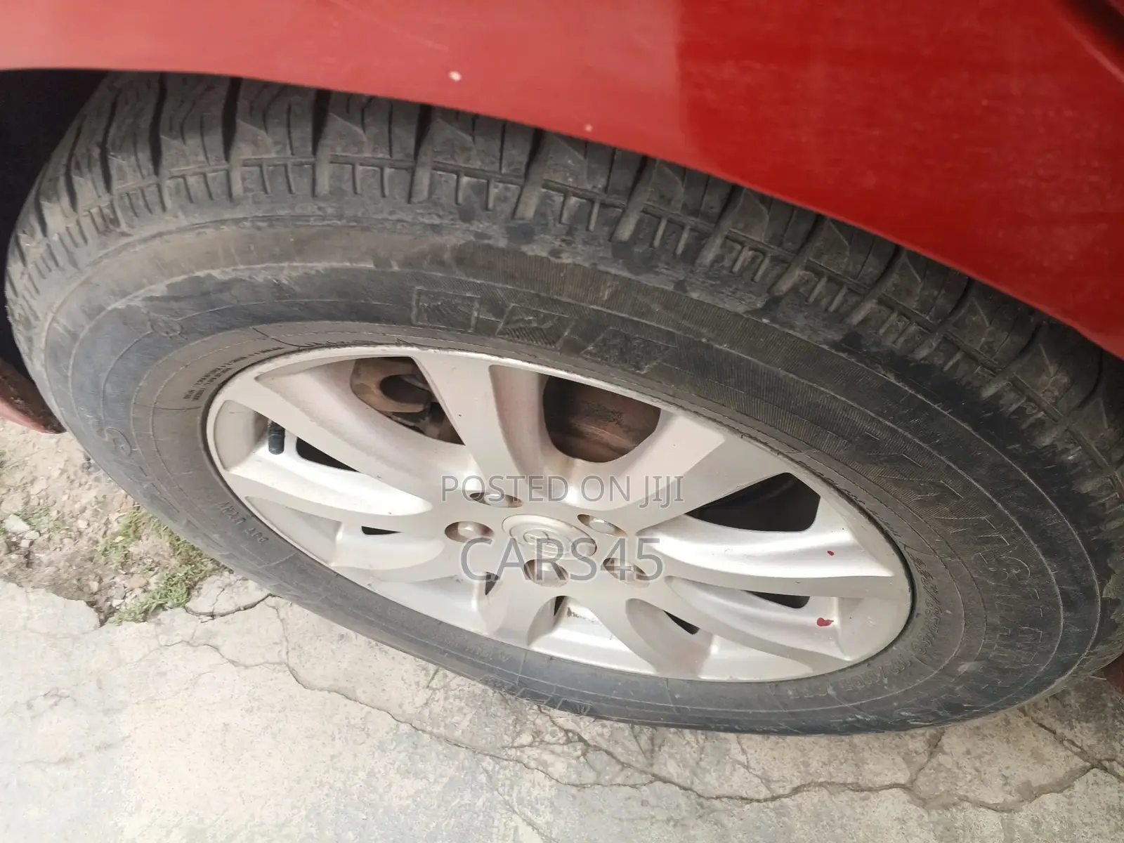 Toyota Camry 2007 Red