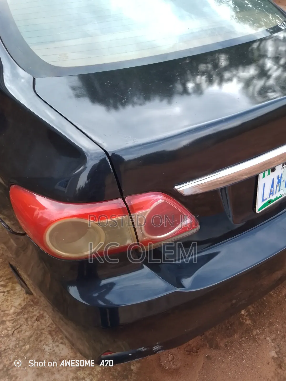 Toyota Corolla 2012 Black