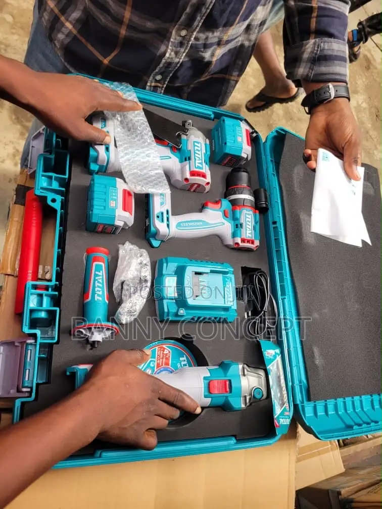 TOTAL Tools 20V Cordless Combo Kit (3 in 1)