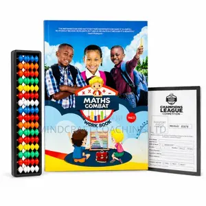 Maths Combat Kit With Colourful 17 Rod Soroban Abacus for Kids