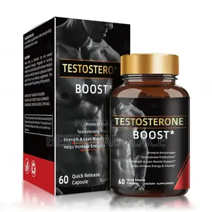 Testosterone Booster Herbal Capsules for Energy Muscle and Performance