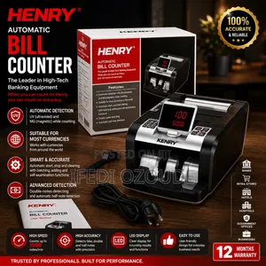 Henry Fully Automatic Bill Counting Machine