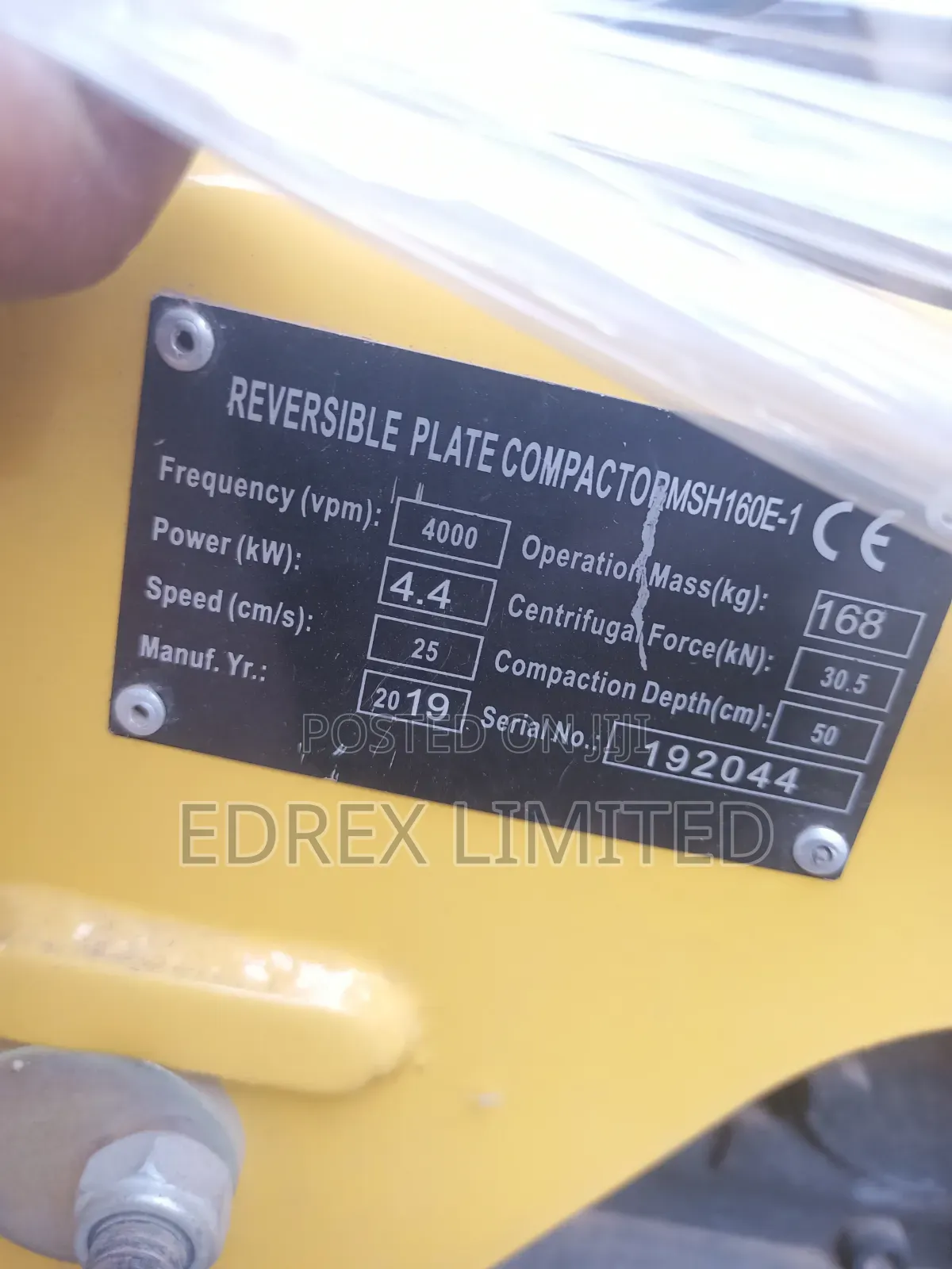 Reversible Plate Compactor