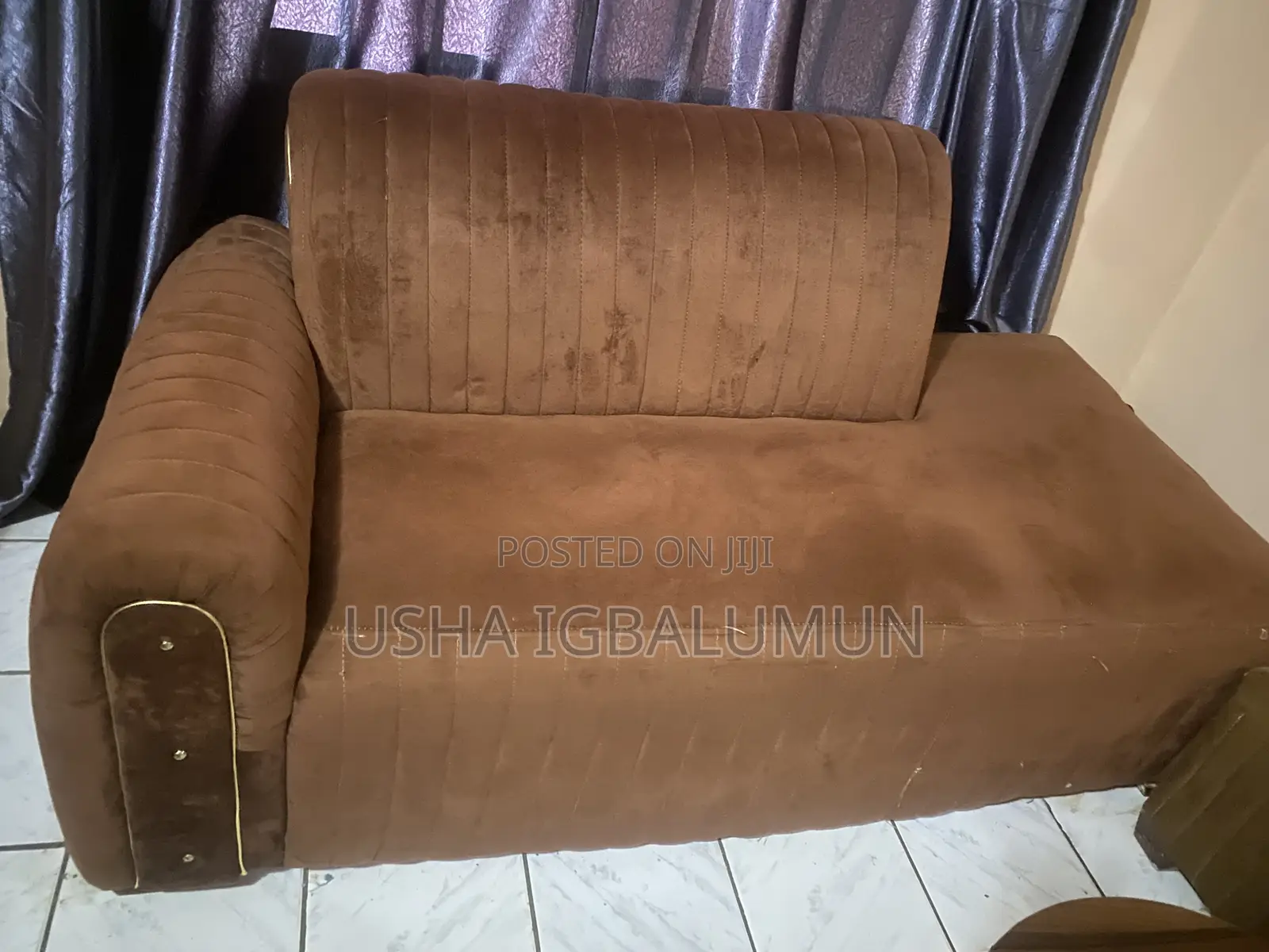 Luxury 3-Seater Sofa Set – 3 Pieces