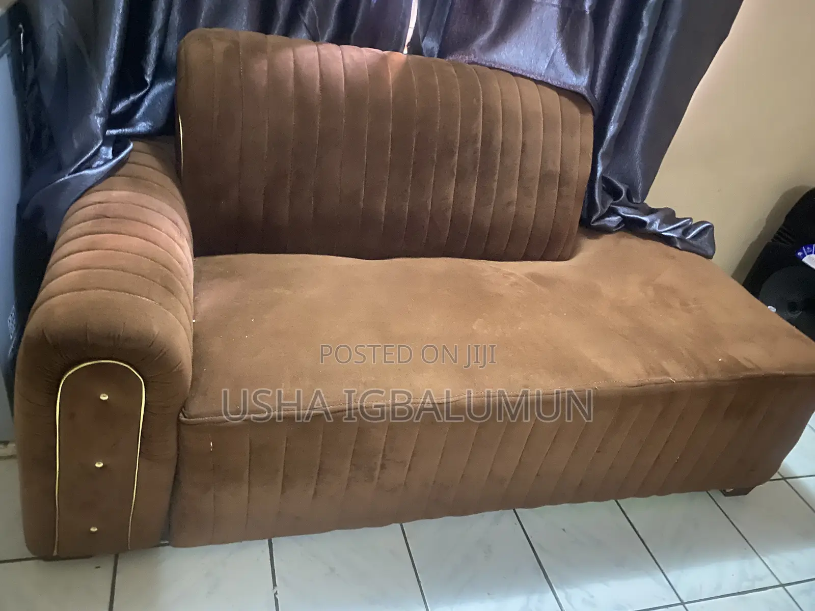 Luxury 3-Seater Sofa Set – 3 Pieces