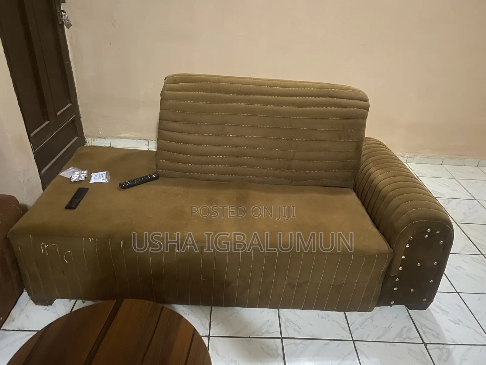 Luxury 3-Seater Sofa Set – 3 Pieces