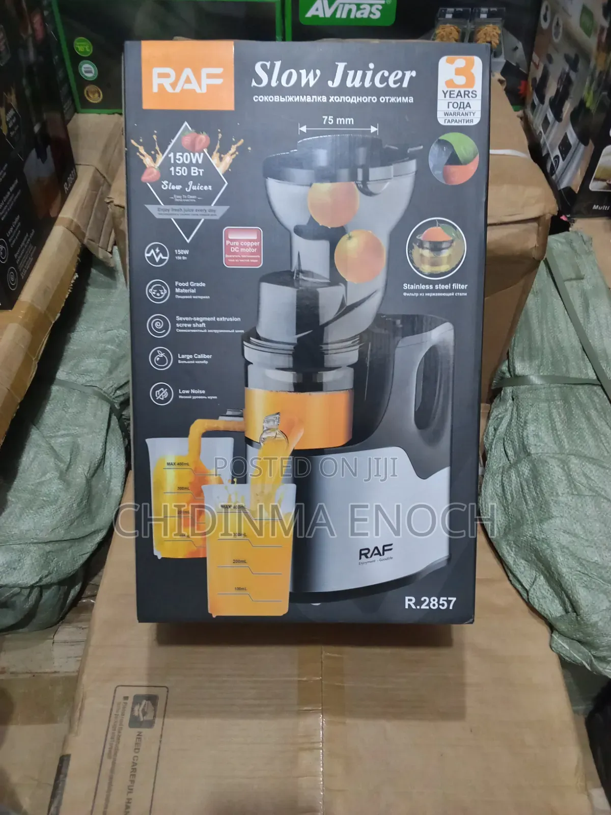 RAF Slow Juicer 2857