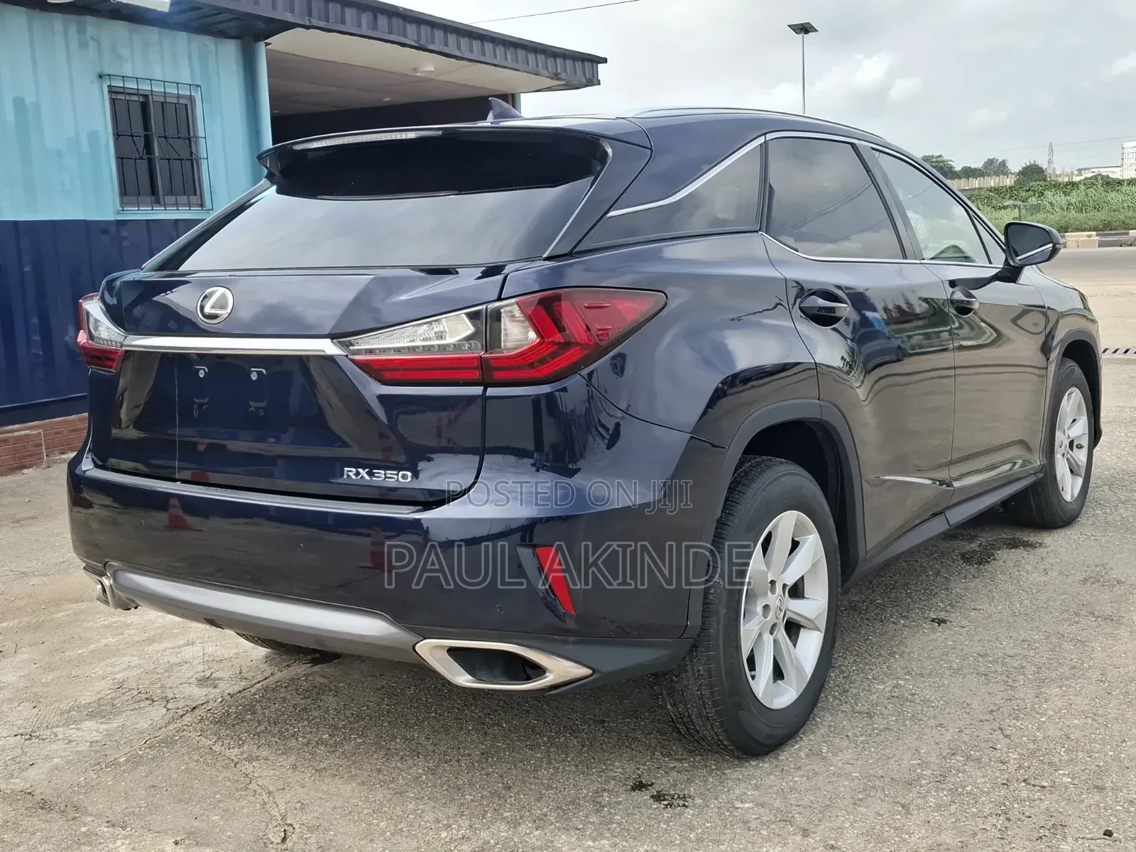 Lexus RX 2017 Blue