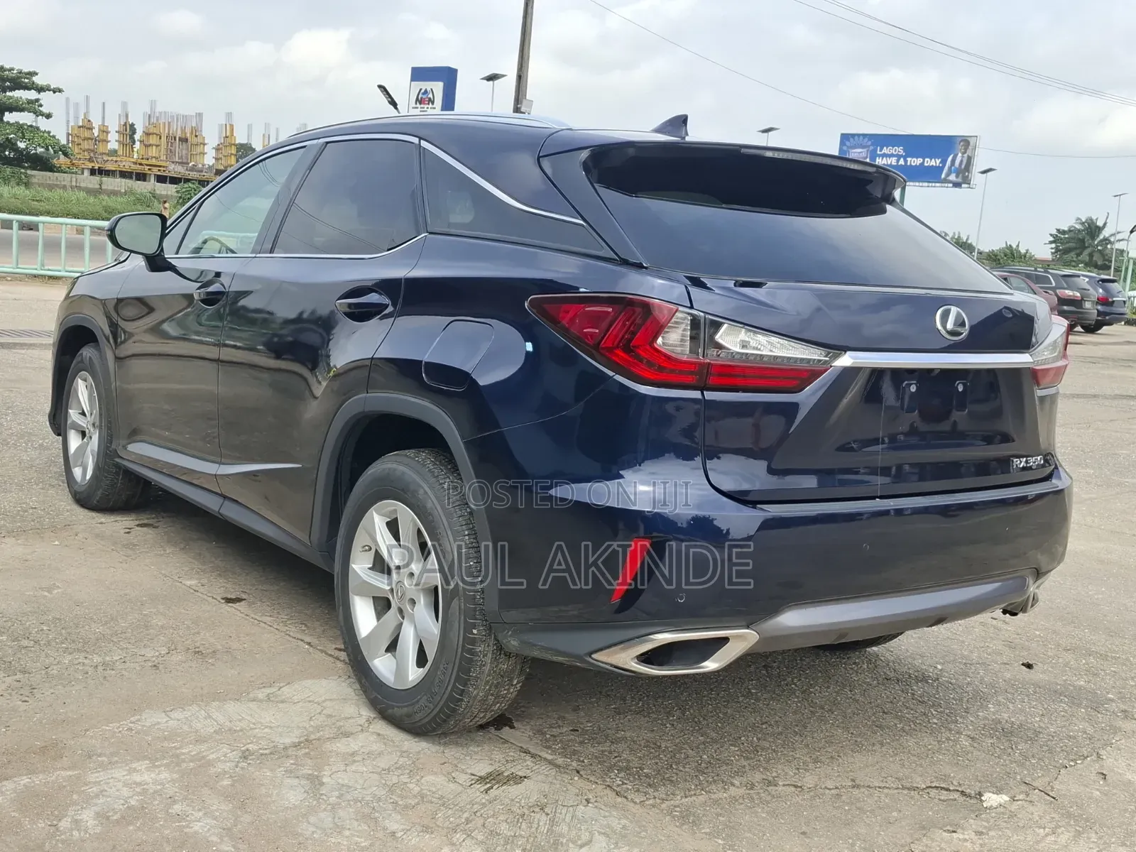 Lexus RX 2017 Blue