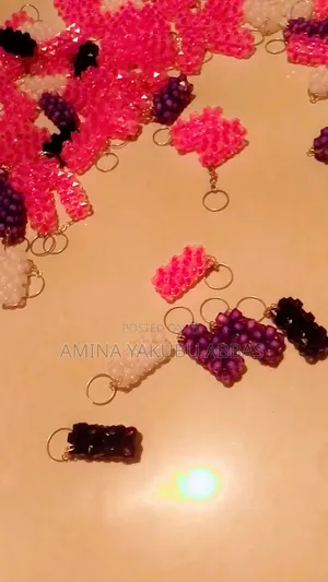 Beaded Key Holder