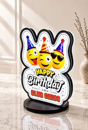 HAppy Birthday Rechargeable Logo Board