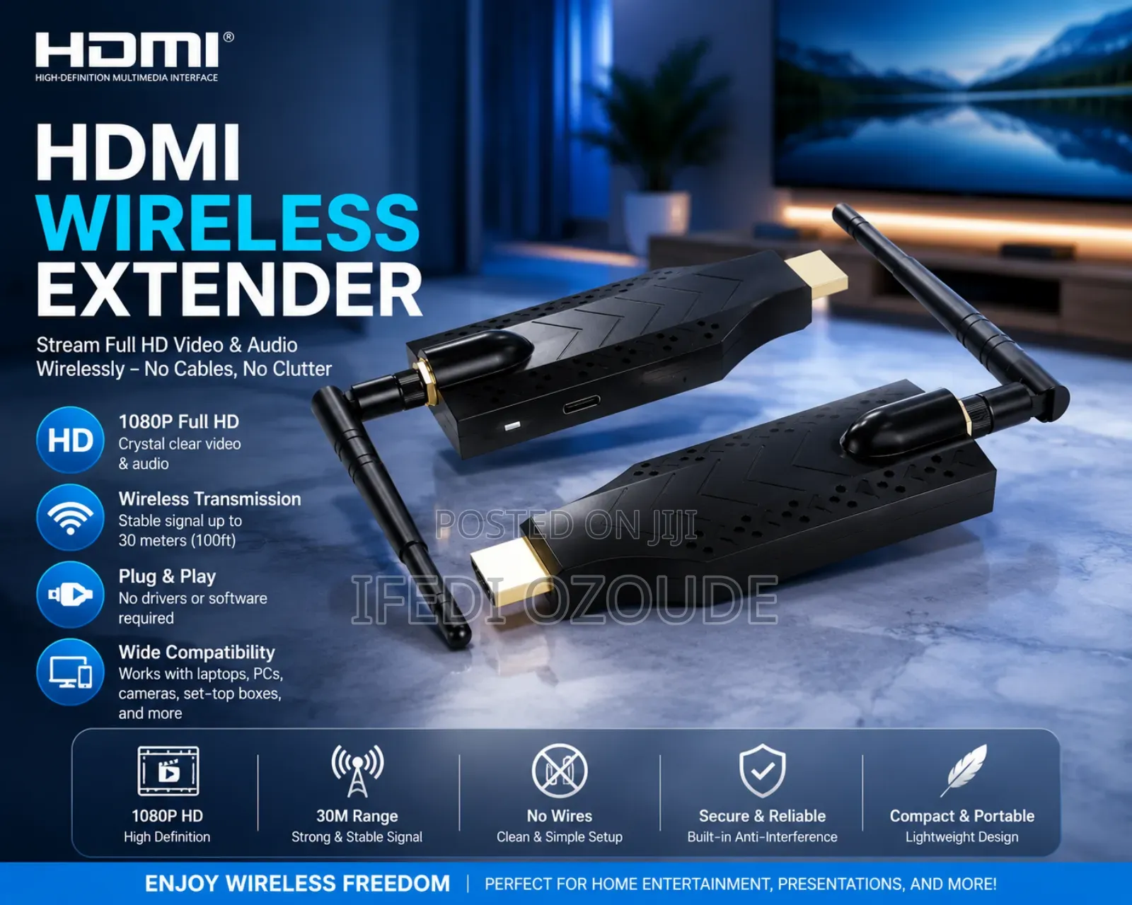 150m Wireless Hdmi Extender