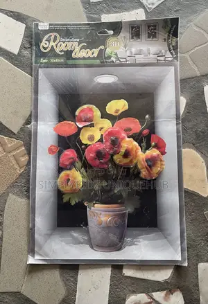 3D Floral Wall Stickers