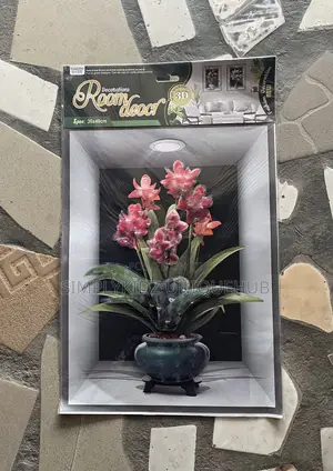 3D Floral Wall Stickers