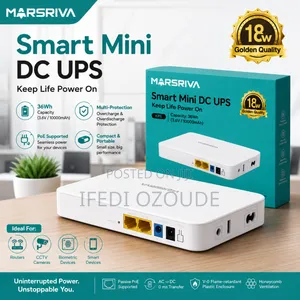 Marsriva Kp6 Max Mini 10000mah Dc Router Ups