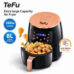 Silver Crest 6 Liters Extra Large Capacity Airfryer Torch Control