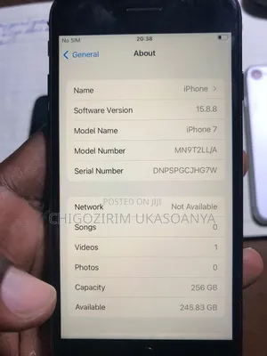 Apple iPhone 7 256 GB Black