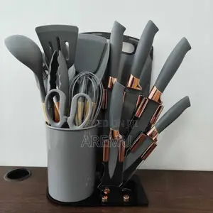 Corrugated Silicone Kitchen Spoon