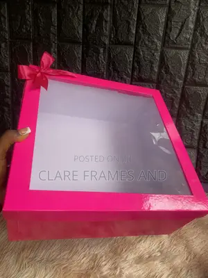 Lid Cover Box With Transparent Film