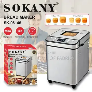 SOKANY Bread Maker SK-08146 | 700W Automatic Bread Machine1KG Capacity