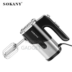 Sokany Electric Handheld Mixer Baking Food Processor - 800watt