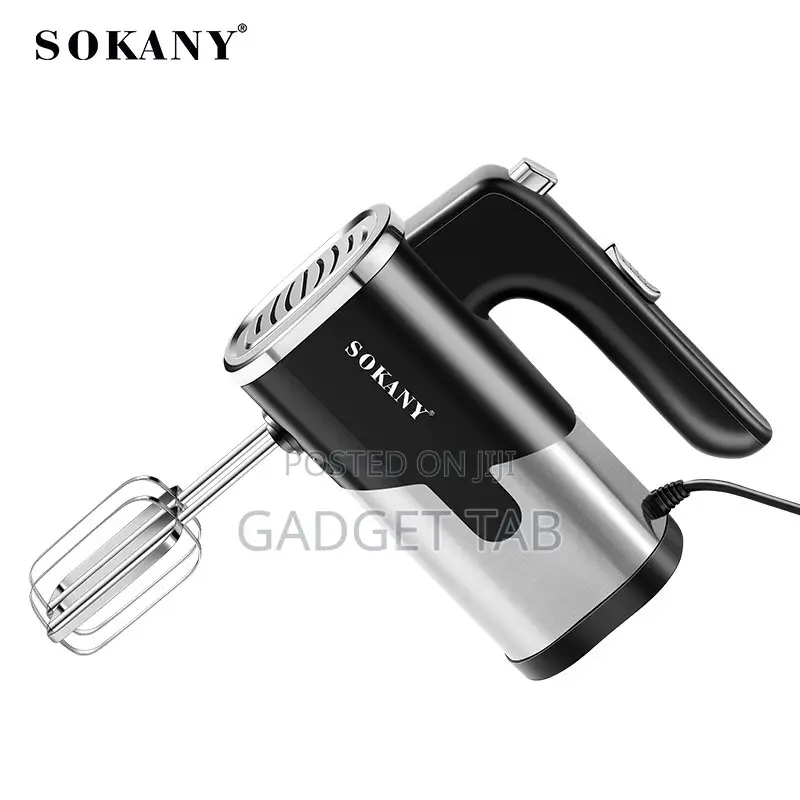 Sokany Electric Handheld Mixer Baking Food Processor - 800watt