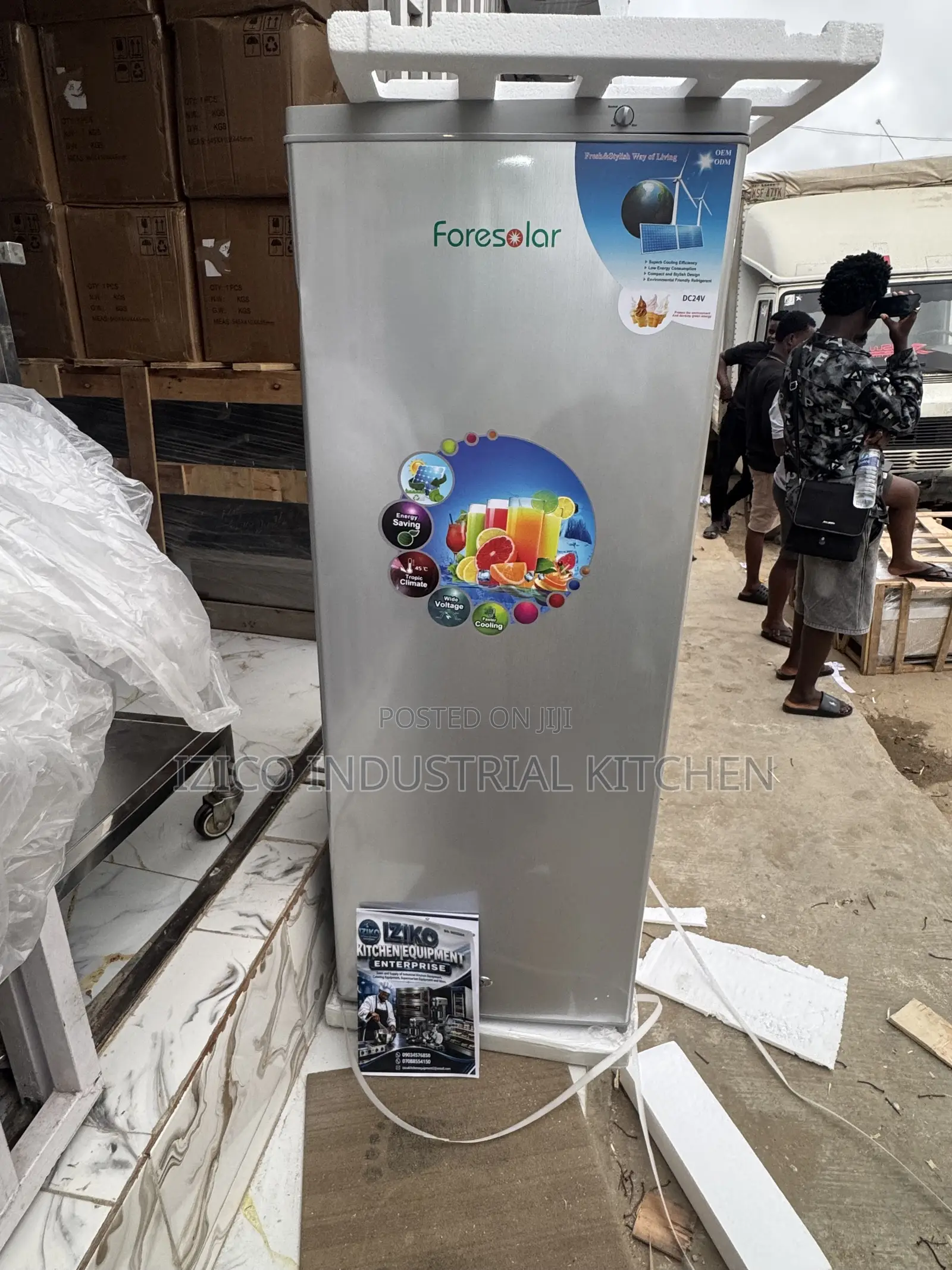 Solar Ice Block Freezer