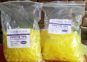 AXIOM Pipette Tips (Yellow) — 200μl for Eppendorf Pipette