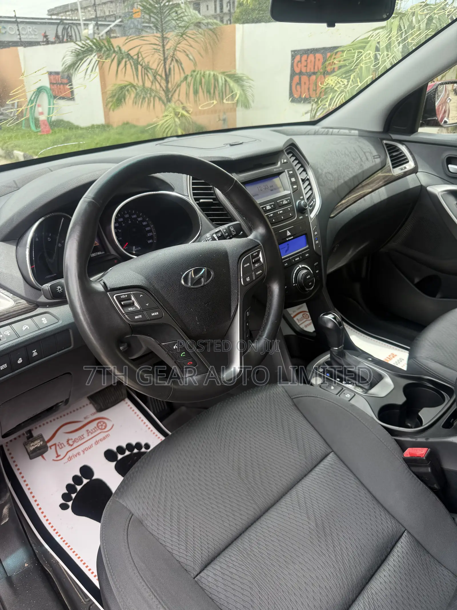 Hyundai Santa Fe 2014 Red