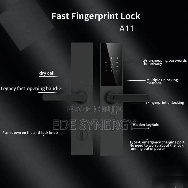 Main Entrance Intelligence Digital Biometric Smartlock