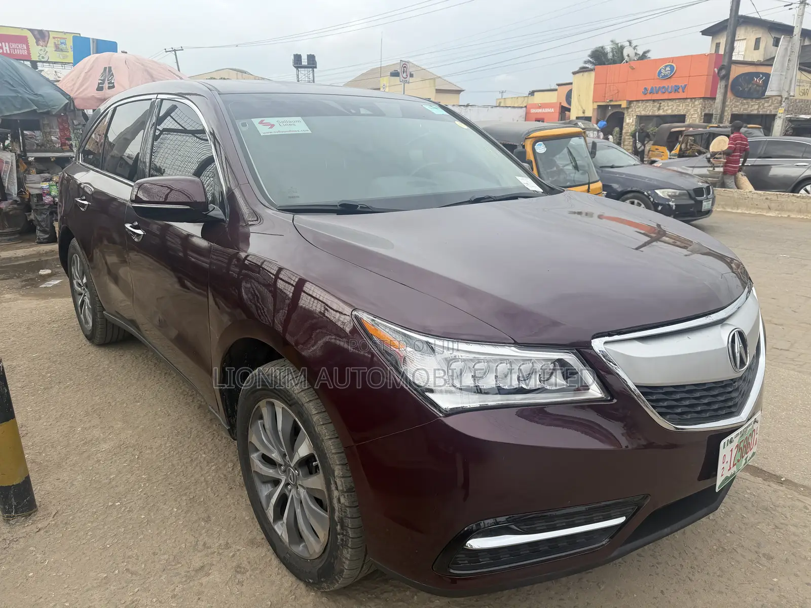 Acura MDX 2016 Burgundy