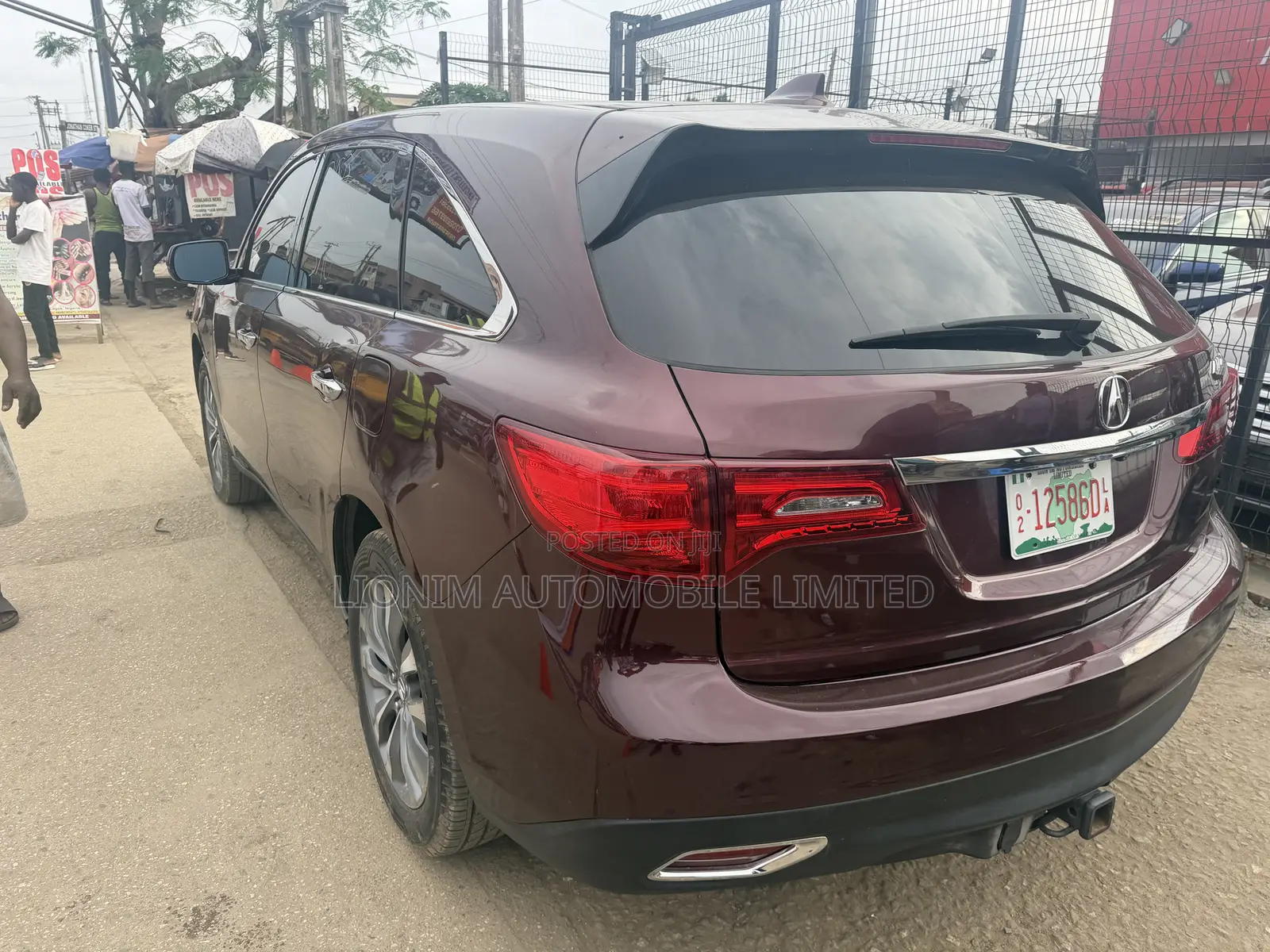 Acura MDX 2016 Burgundy