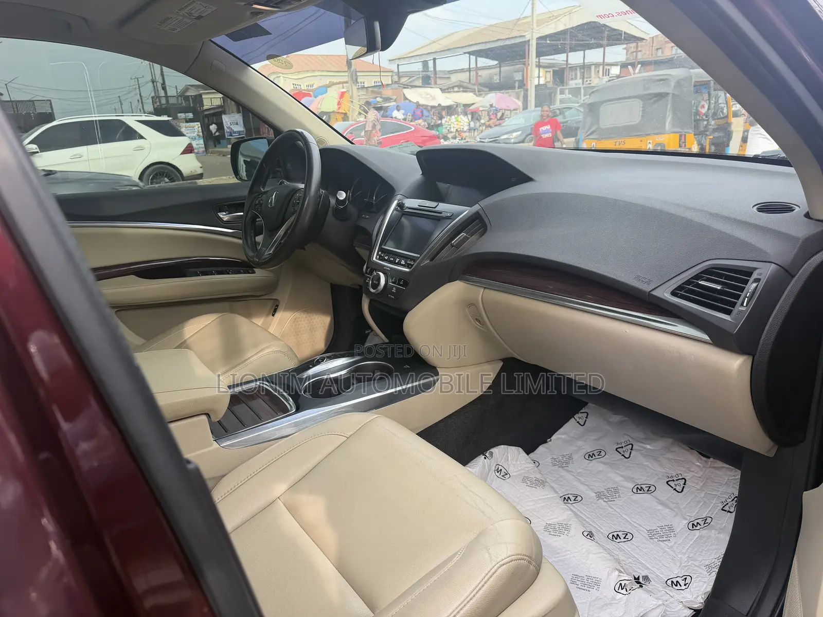 Acura MDX 2016 Burgundy