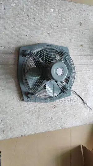 SuperTek Industrial Extractor Fan With Front and Back Grills