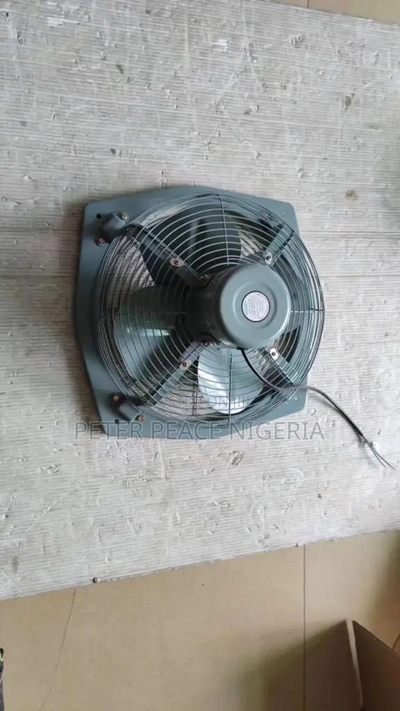 SuperTek Industrial Extractor Fan With Front and Back Grills