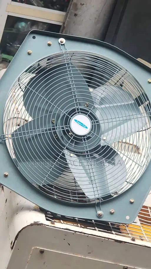 SuperTek Industrial Extractor Fan With Front and Back Grills