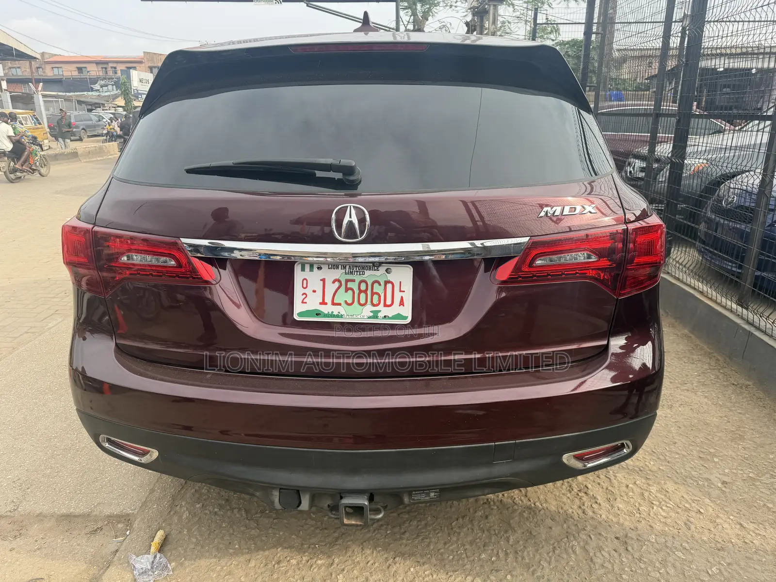 Acura MDX 2016 Burgundy
