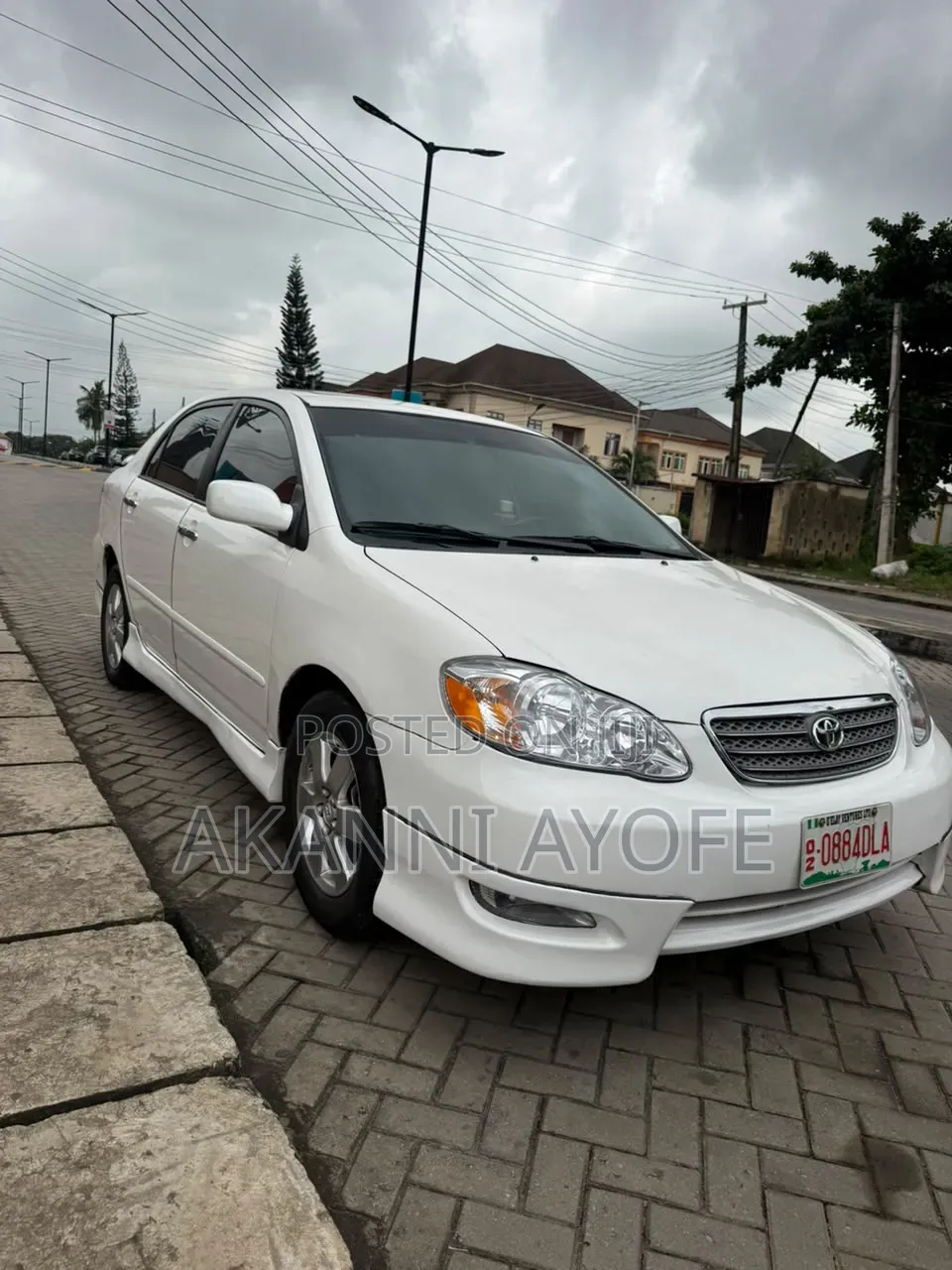 Toyota Corolla S 2007 White